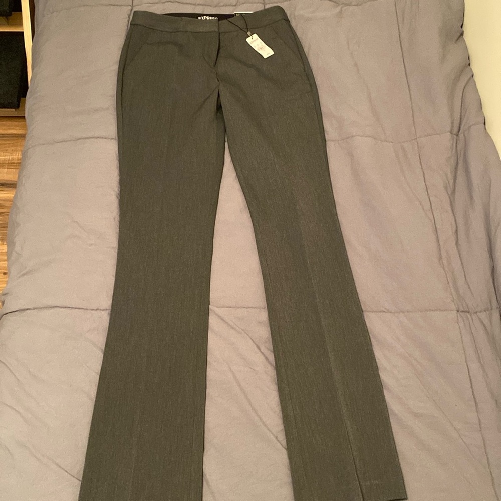 Express gray columnist pants